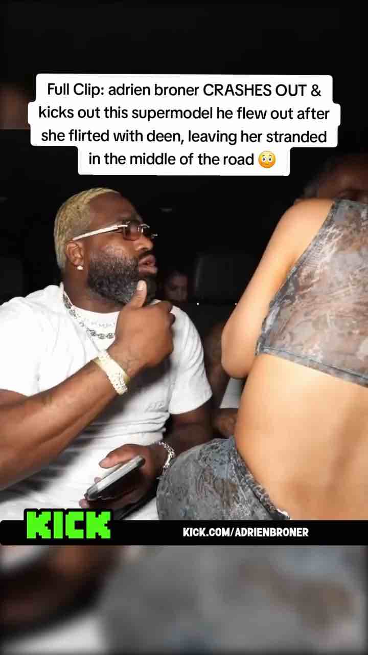 Bro kicks girl out the car for flirting with another man